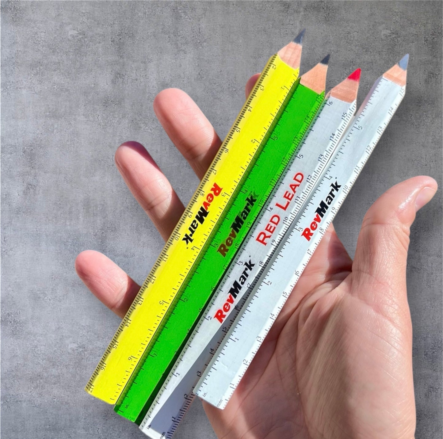 Carpenter Pencils by RevMark - 24 Pack