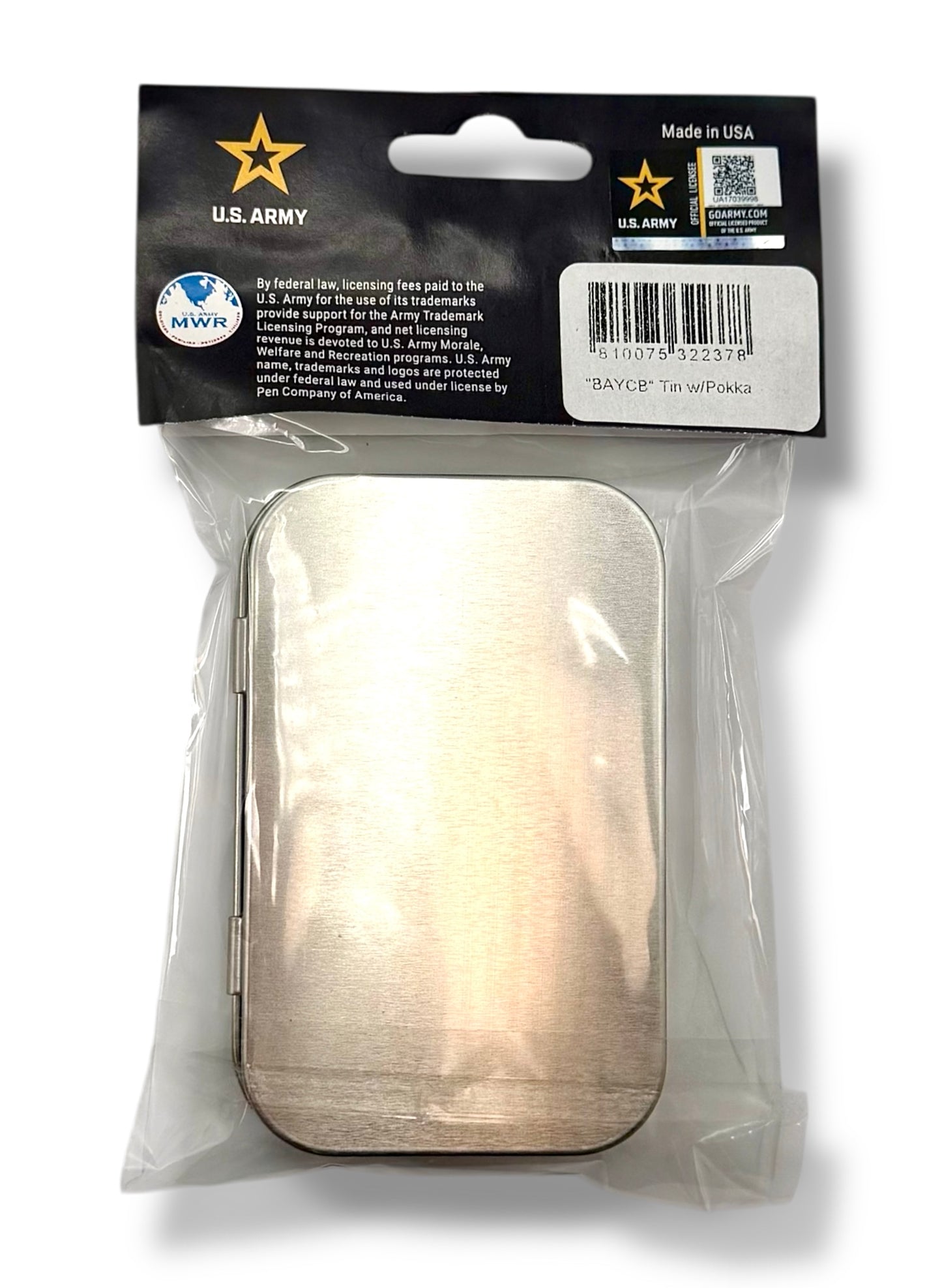 Be All That You Can Be - U. S. Army Collectible Tin with Pocket Pens