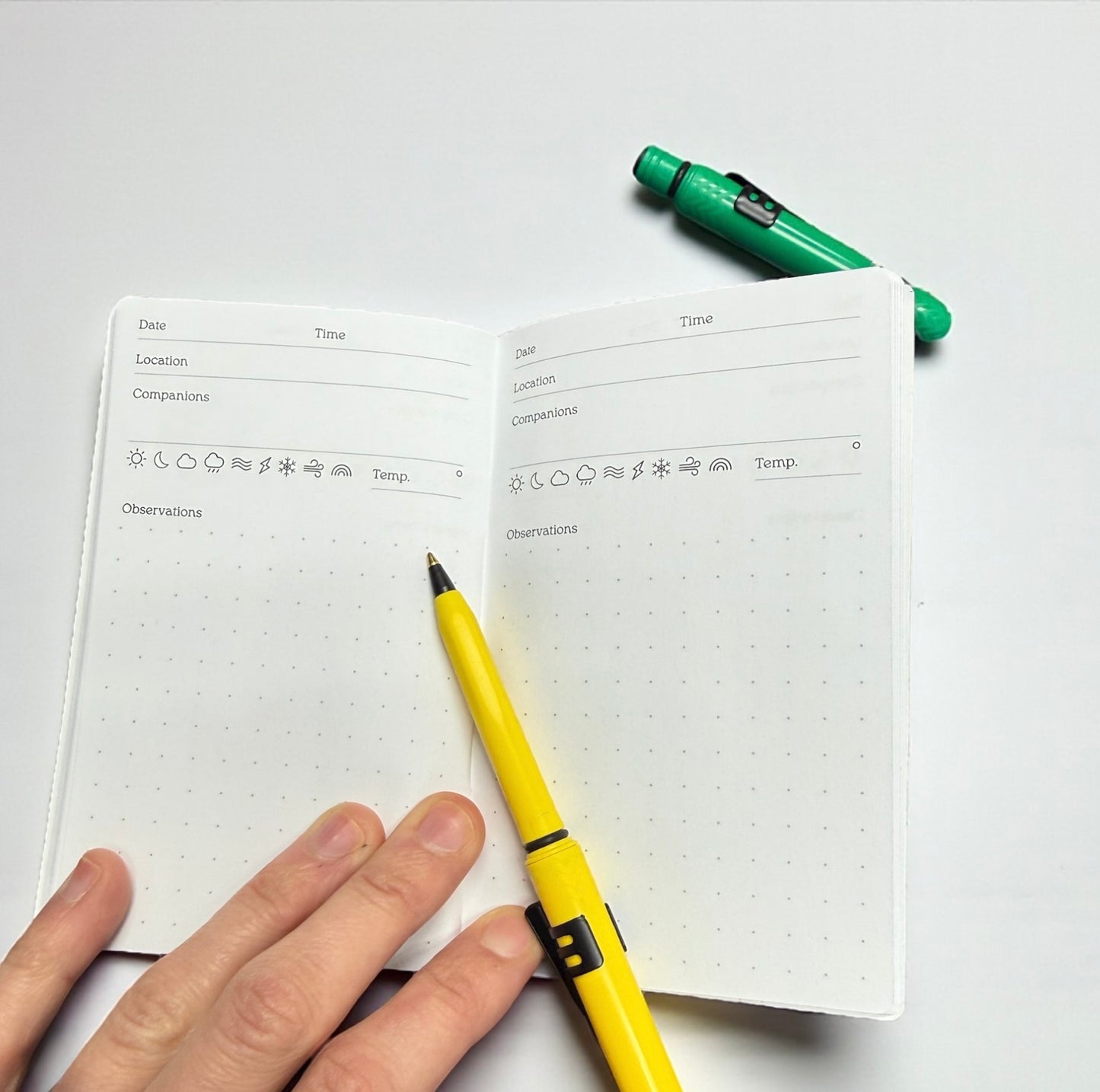 Adventure Log Pocket Kit - Notebook and Ballpoint Pen Combo