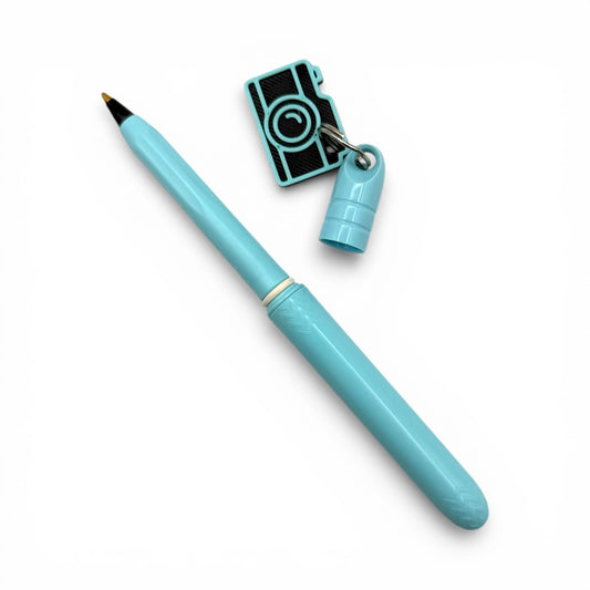 Snapshot Sidekick - Keychain Charm Pocket Ballpoint Pen Set