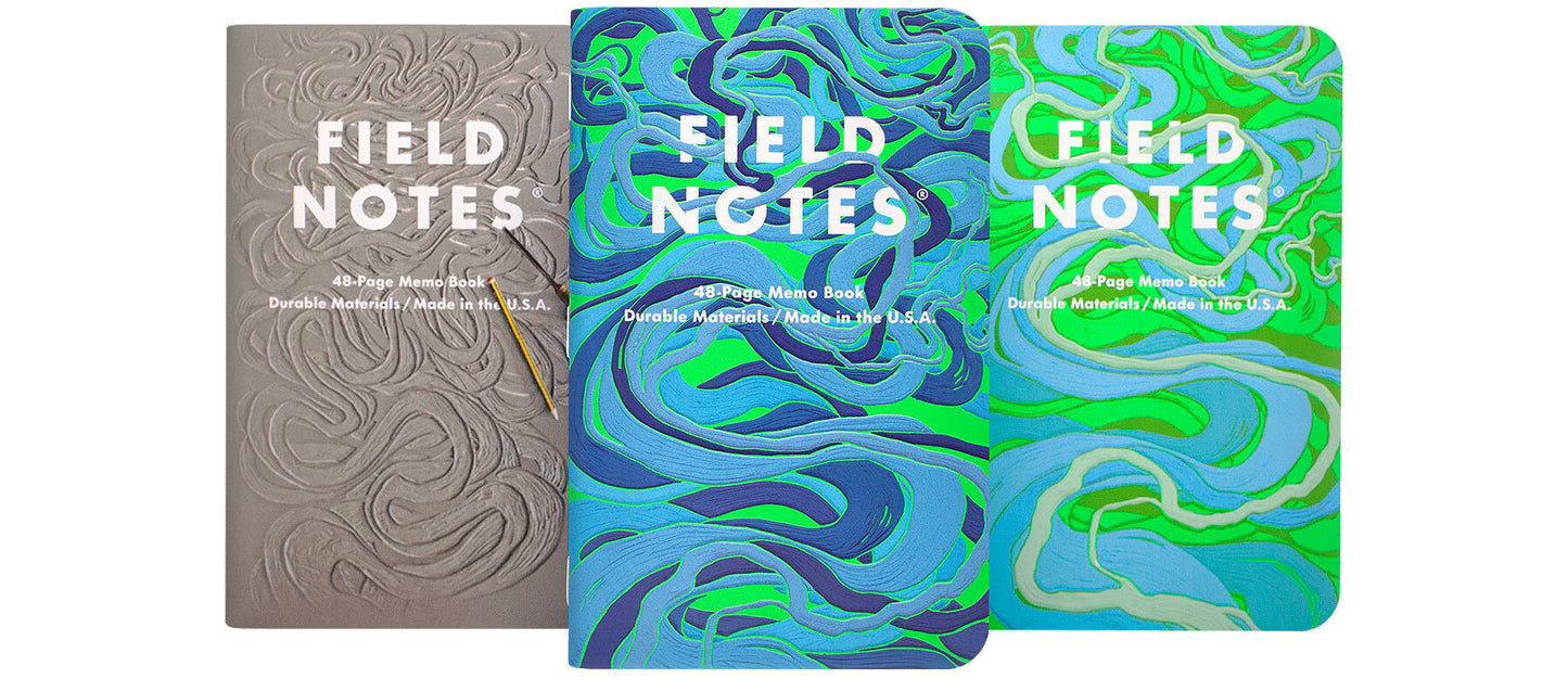 Is a River Alive Edition - Field Notes Notebook 3 Pack