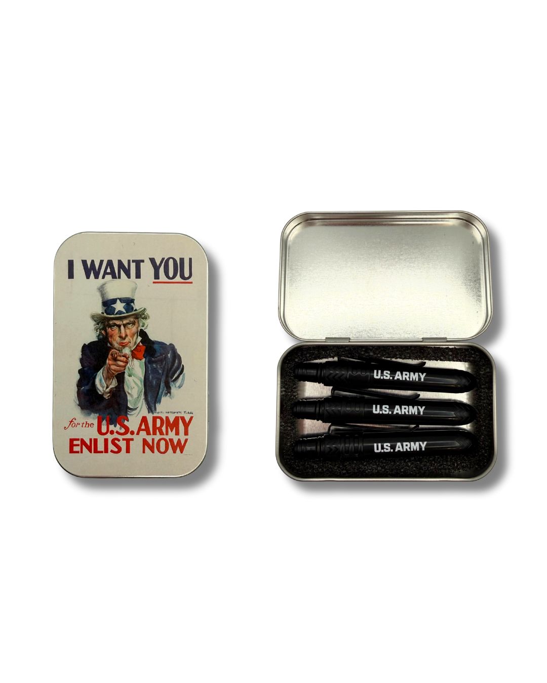 I Want You - U. S. Army Collectible Tin with Pocket Pens – Pokka Pens