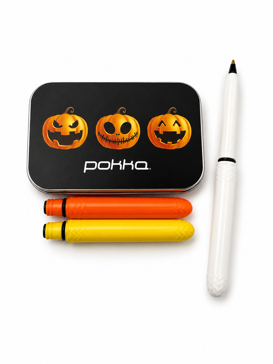 Pokka Jack Attack Set - Collectable Tin with Pocket Pens