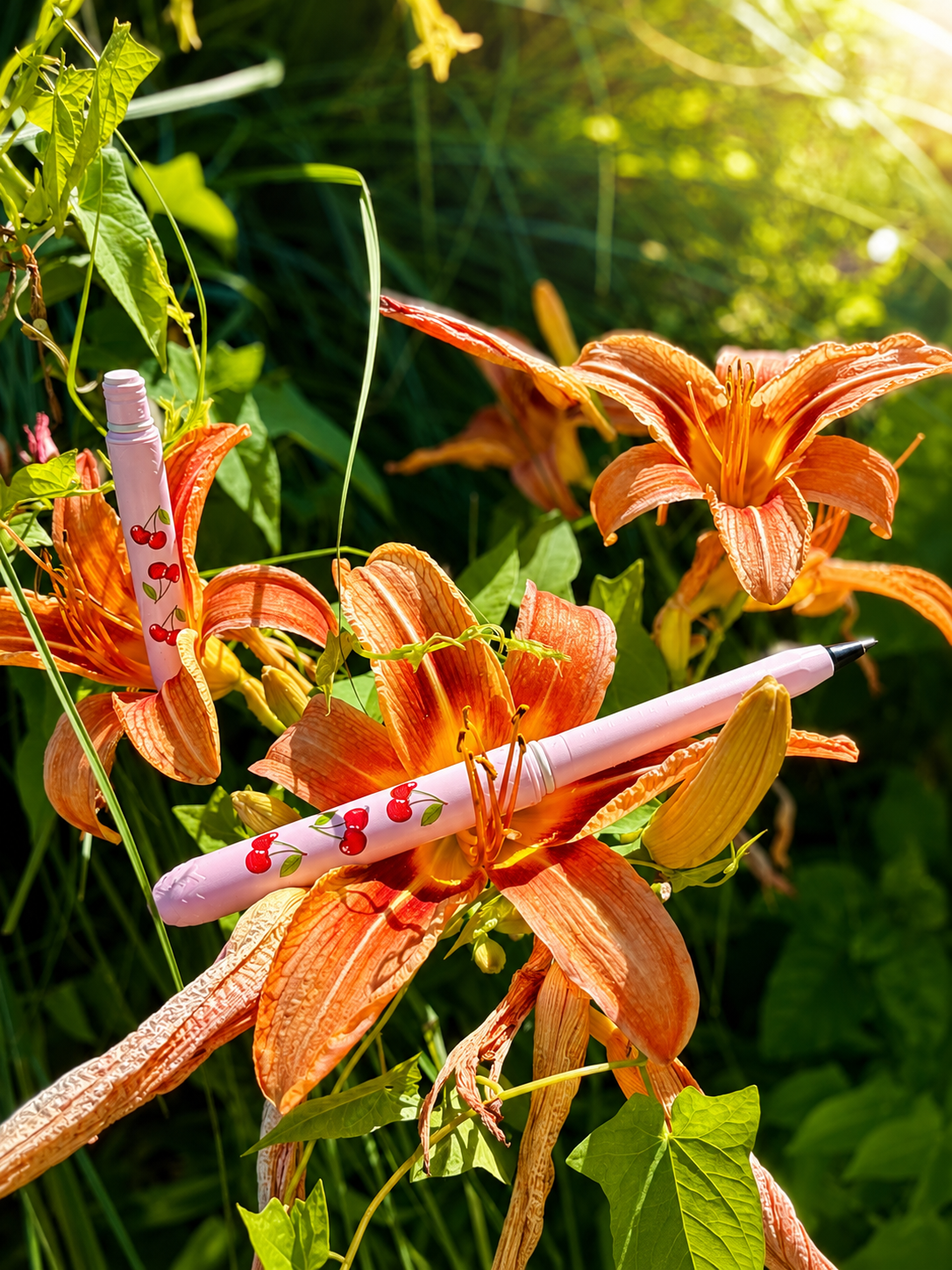 Cherry Pop Pokka Pen Set | Limited Edition Summer Pocket Pens