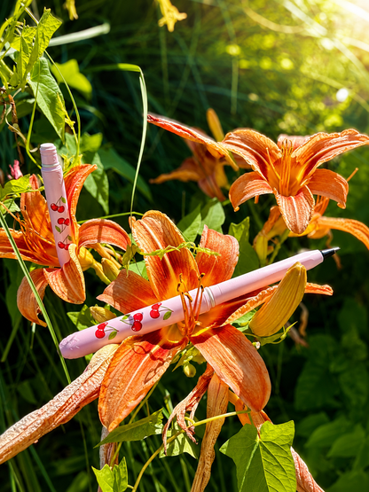 Cherry Pop Pokka Pen Set | Limited Edition Summer Pocket Pens