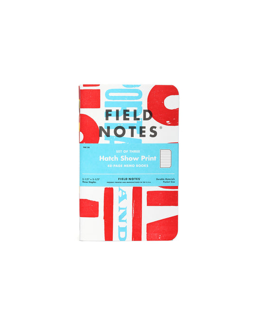 Nashville Hatch Edition - Field Notes Notebook 3 Pack
