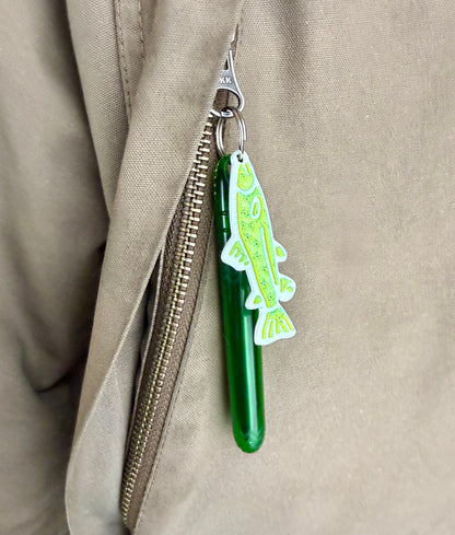 Hooked on You - Keychain Charm Pocket Ballpoint Pen Set