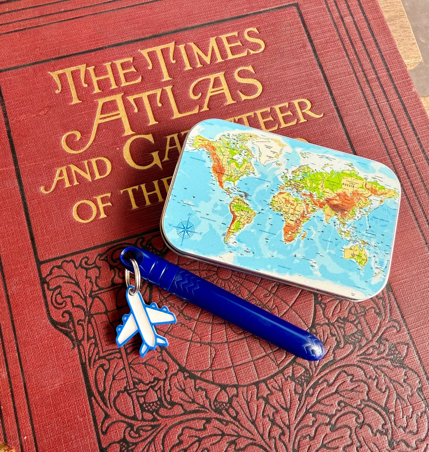 Waypoint Pokka Kit - Ballpoint Pocket Pen with Charm and Collectable Tin