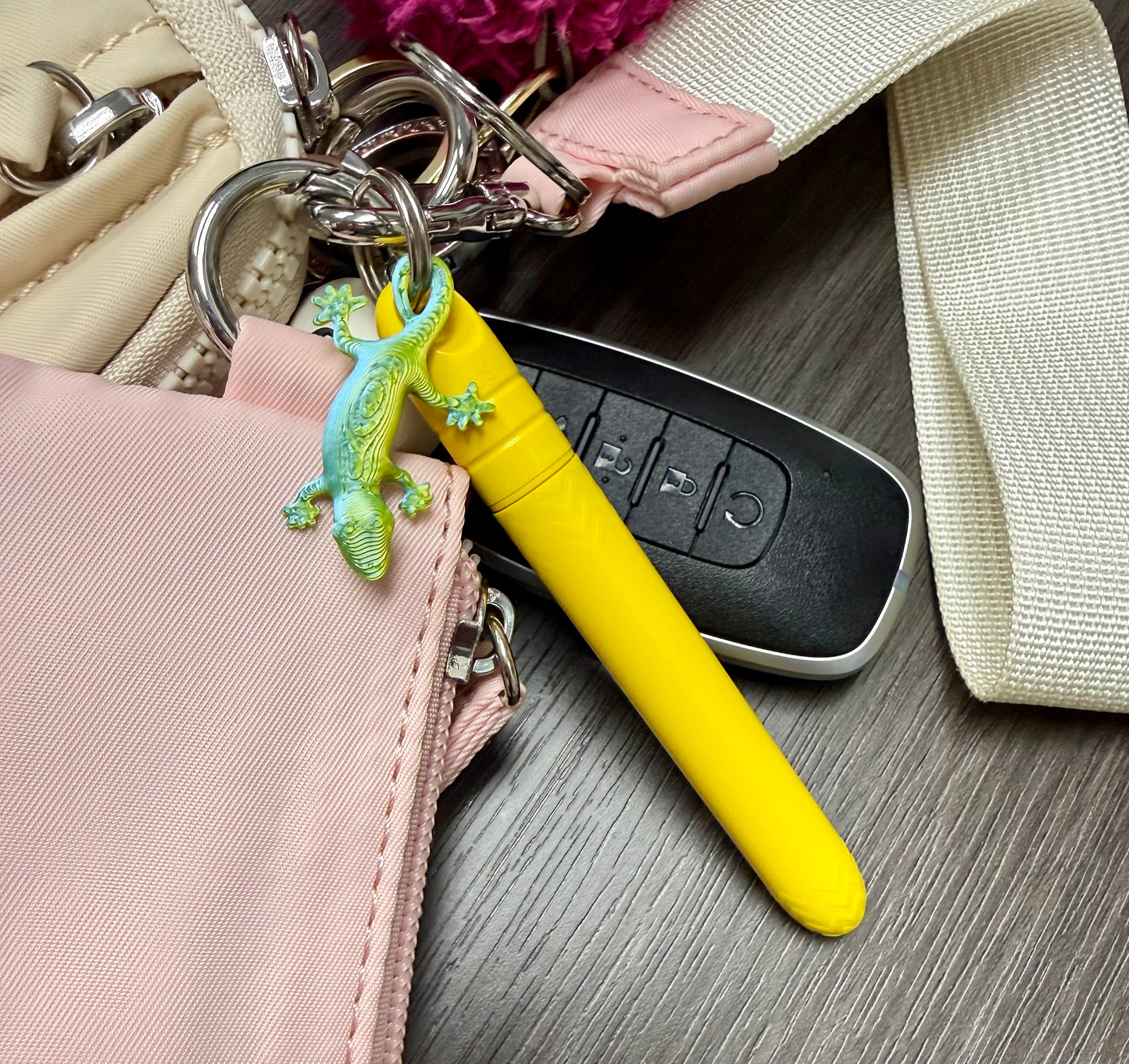 Sun & Shade Charm Set - Pocket Pen Keychain Duo