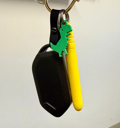 Rawr & Write Charm Set - Pocket Pen Pen Keychain Duo