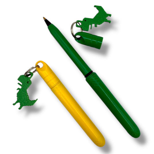 Rawr & Write Charm Set - Pocket Pen Pen Keychain Duo