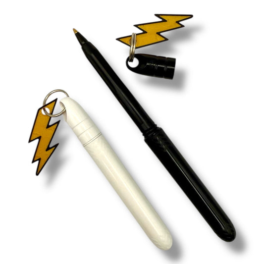 Electric Pop Charm Set - Pocket Pen Pen Keychain Duo