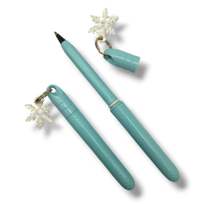 Snow Day Sidekick - Keychain Charm Pocket Pen Set