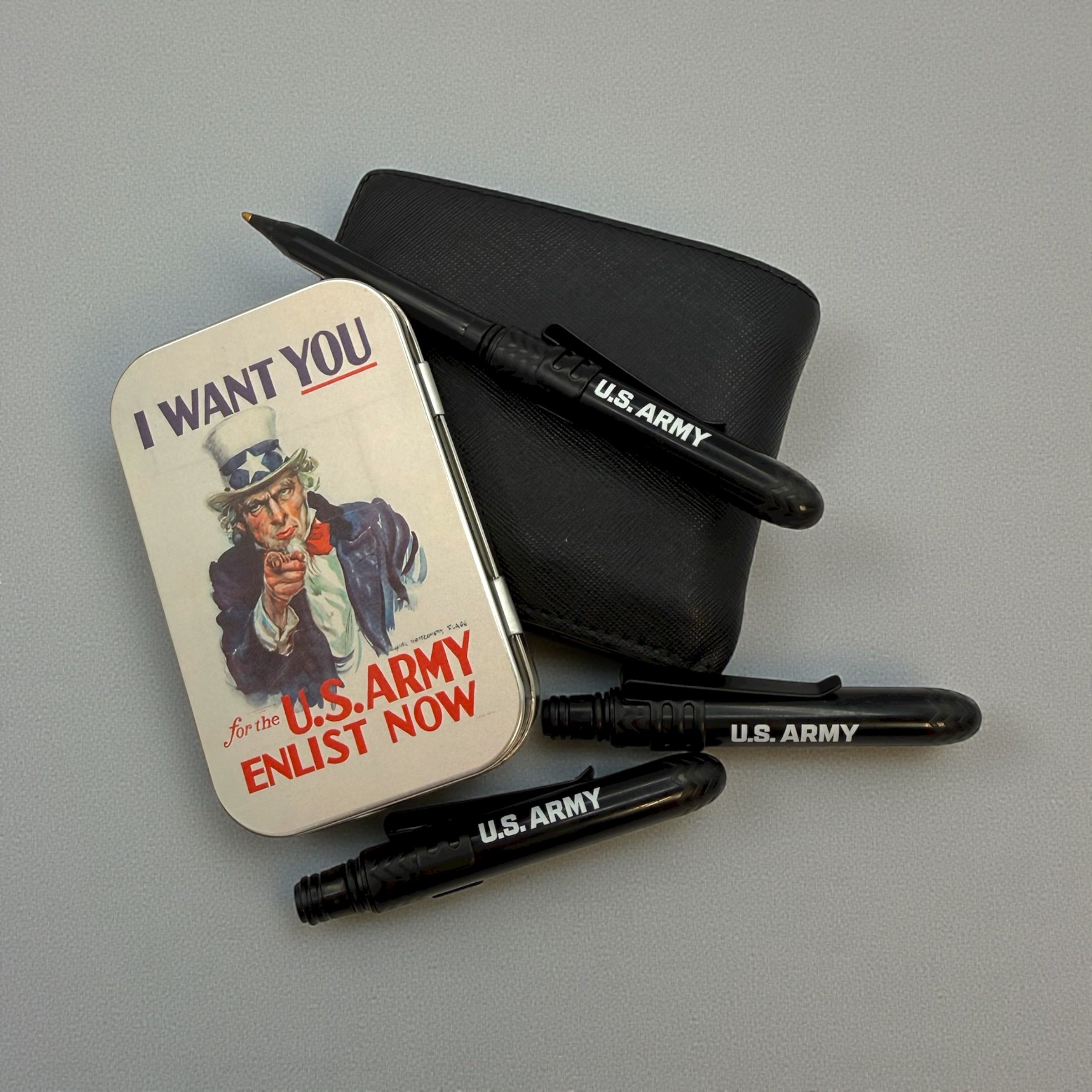 I Want You - U. S. Army Collectible Tin with Pocket Pens – Pokka Pens