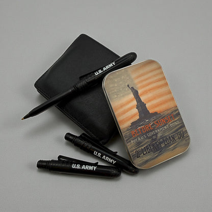 Before Sunset - U. S. Army Collectible Tin with Pocket Pens