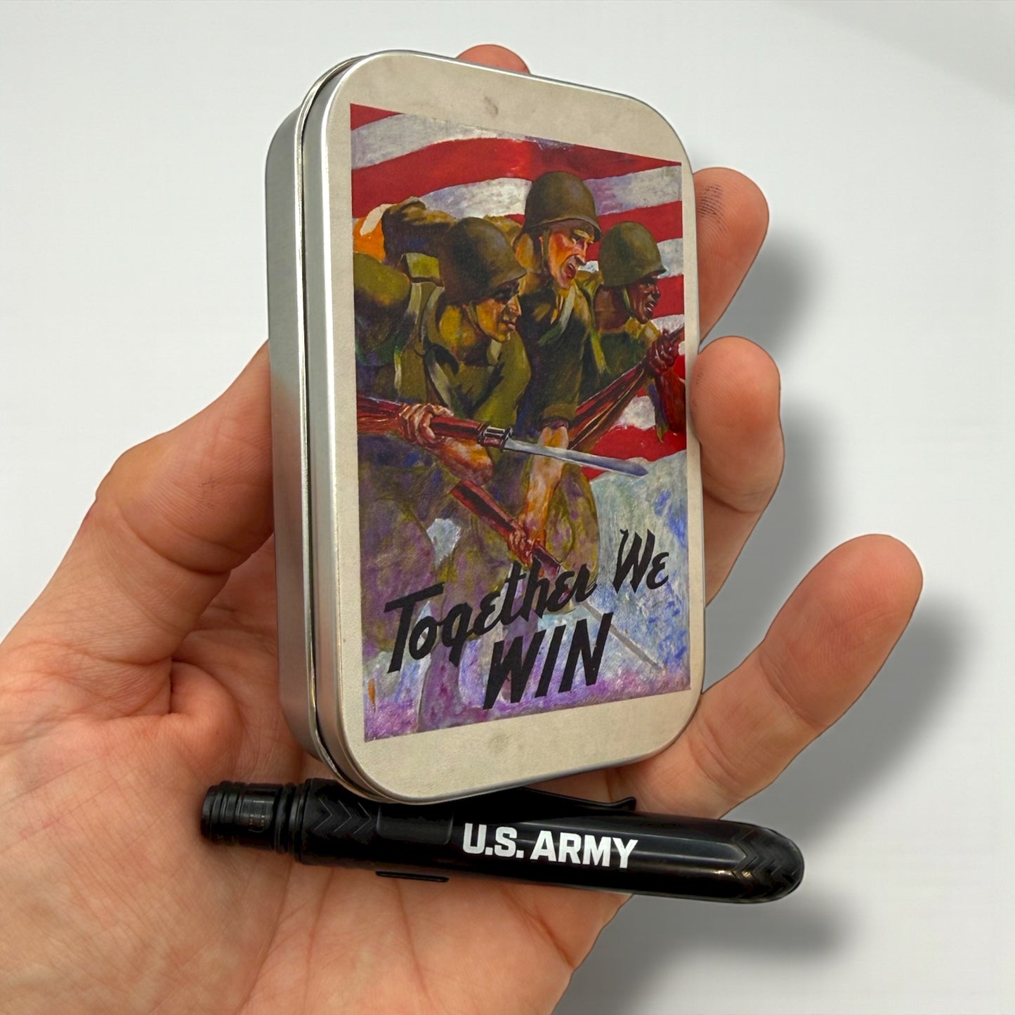 Together We Win - U. S. Army Collectible Tin with Pocket Pens