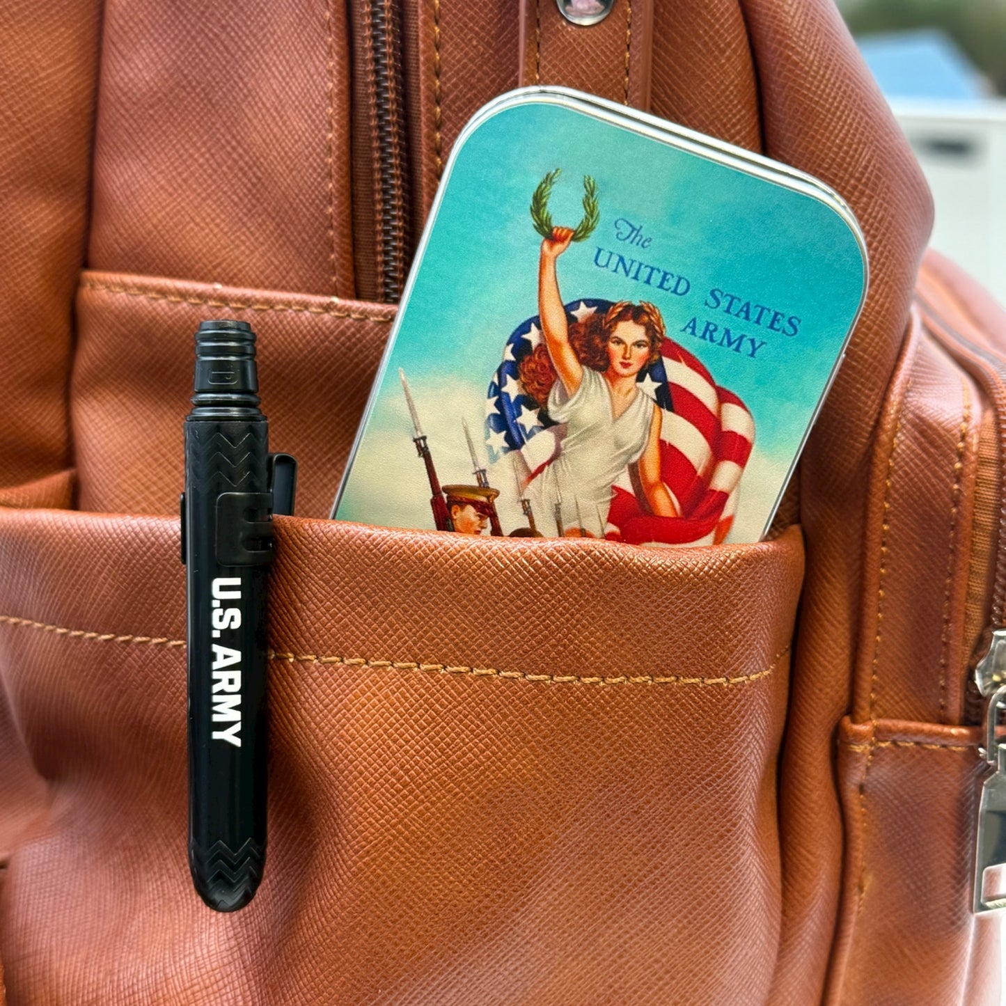 Then, Now and Forever - U. S. Army Collectible Tin with Pocket Pens