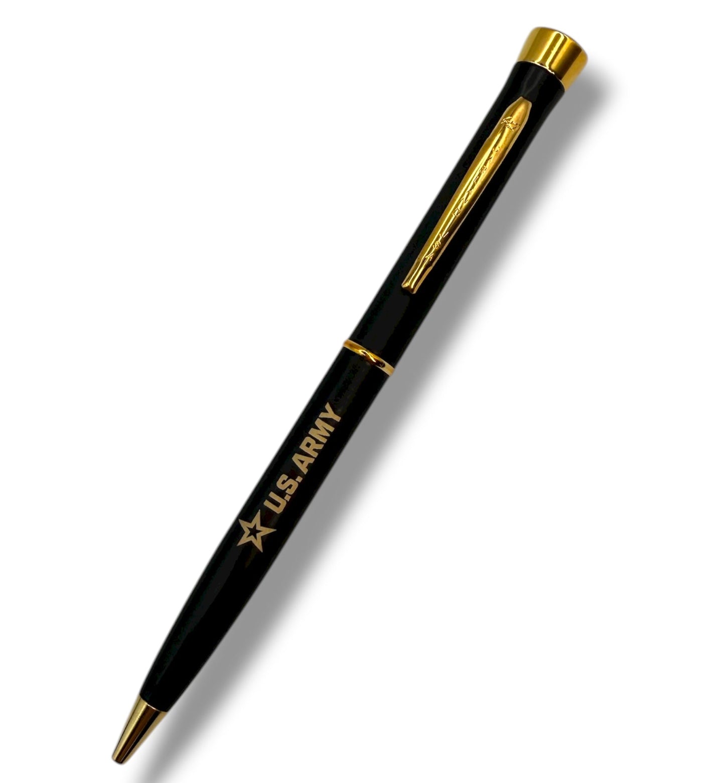 Garland Metal Twist Ballpoint Pen | Made in USA | Soldier for Life & U.S. Army Editions