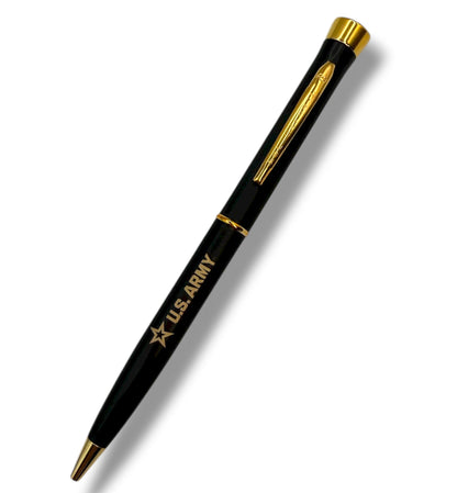 Garland Metal Twist Ballpoint Pen | Made in USA | Soldier for Life & U.S. Army Editions