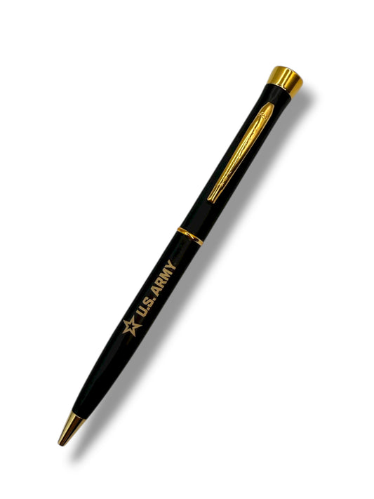 Garland Metal Twist Ballpoint Pen | Made in USA | Soldier for Life & U.S. Army Editions