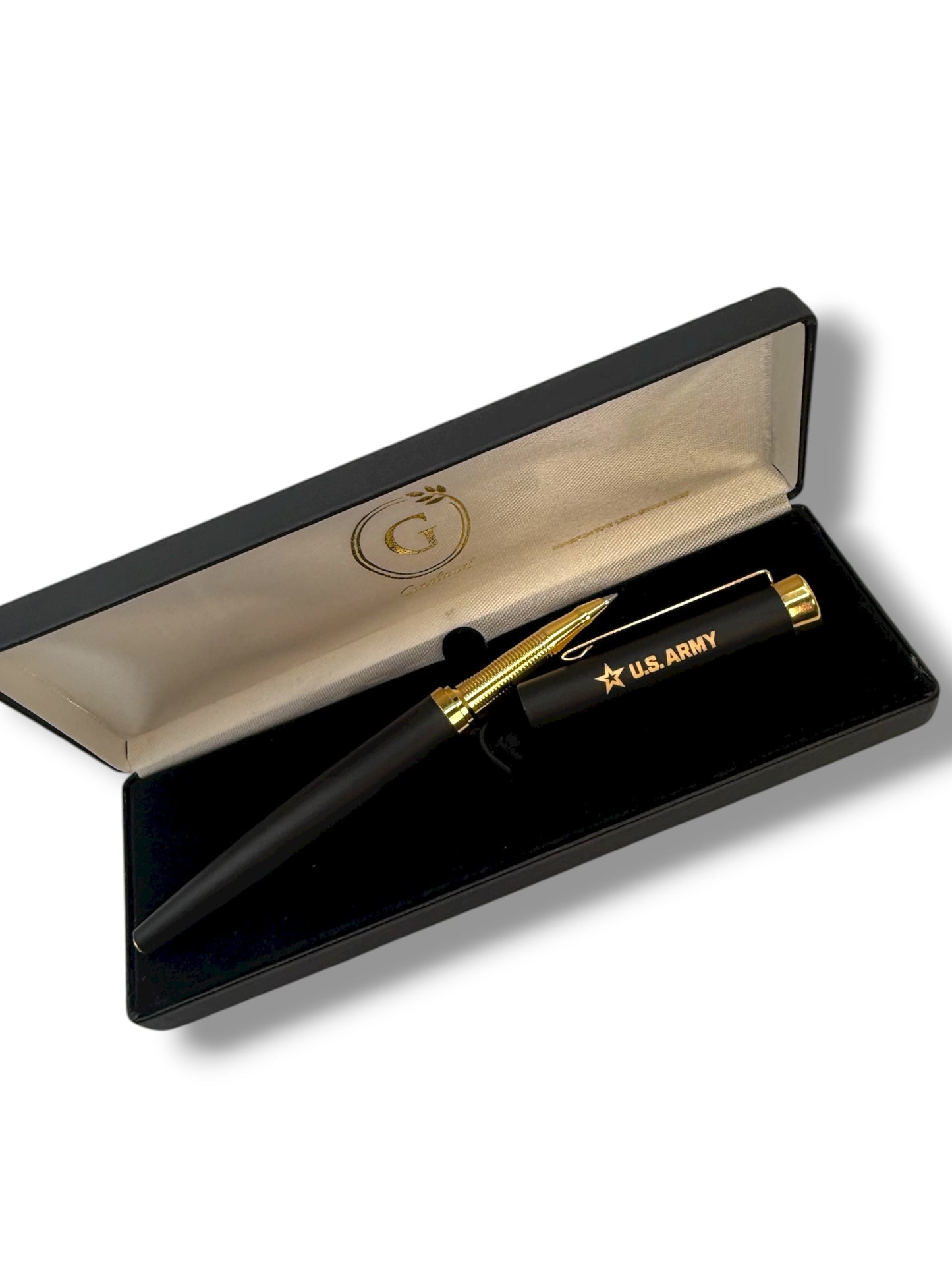 Garland Executive Metal Rollerball Pen | Made in USA | Soldier for Life & U.S. Army Editions