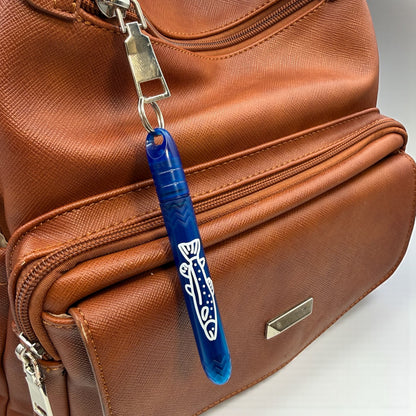 Reel Good - 2 Pack Sapphire Blue Fish Pocket Ballpoint Pens