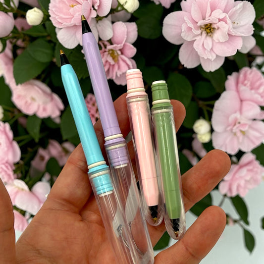 Spring Pokka Pack - 4 Ballpoint Pastel Pocket Pens