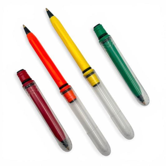 Clear Pop Pokka Pack - 4 Ballpoint Pastel Pocket Pens