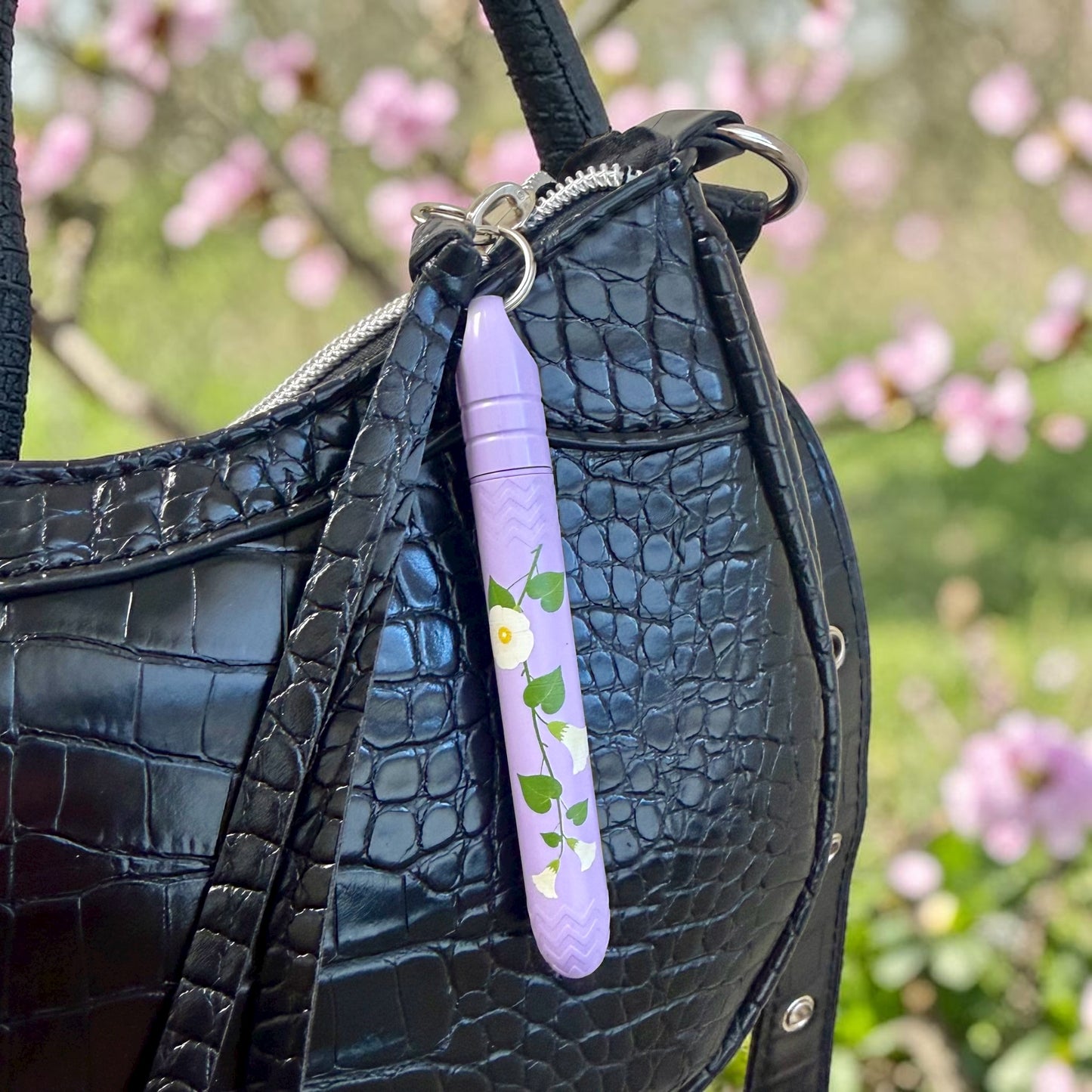 Wisteria Floral Pokka Pack - 2 Pack Lavender Mother's Day Gift Pocket Ballpoint Pens