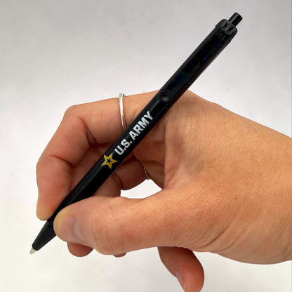 Pokka Click Pens 8-Pack | U.S. Army Edition | Officially Licensed Pens