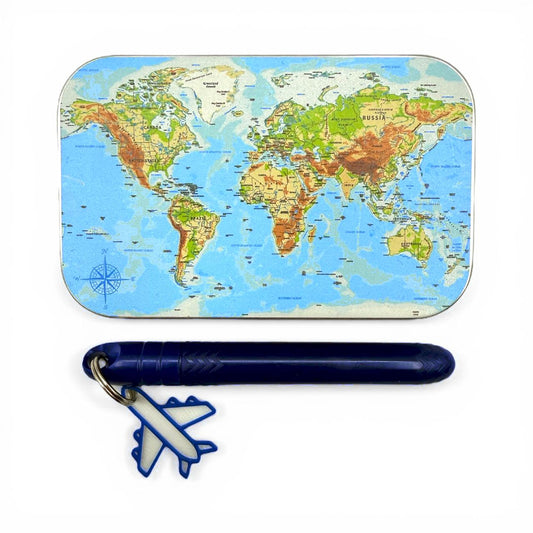 Waypoint Pokka Kit - Ballpoint Pocket Pen with Charm and Collectable Tin