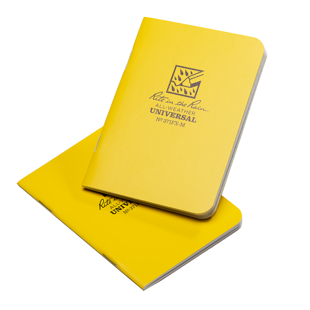 All-Weather Notebook - Yellow Two Pack