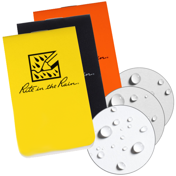 All-Weather Wallet Notebook - 3 Pack